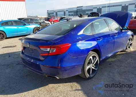 2022 Honda Accord Sport из США, поврежденный, VIN 1HGCV1F38NA121593